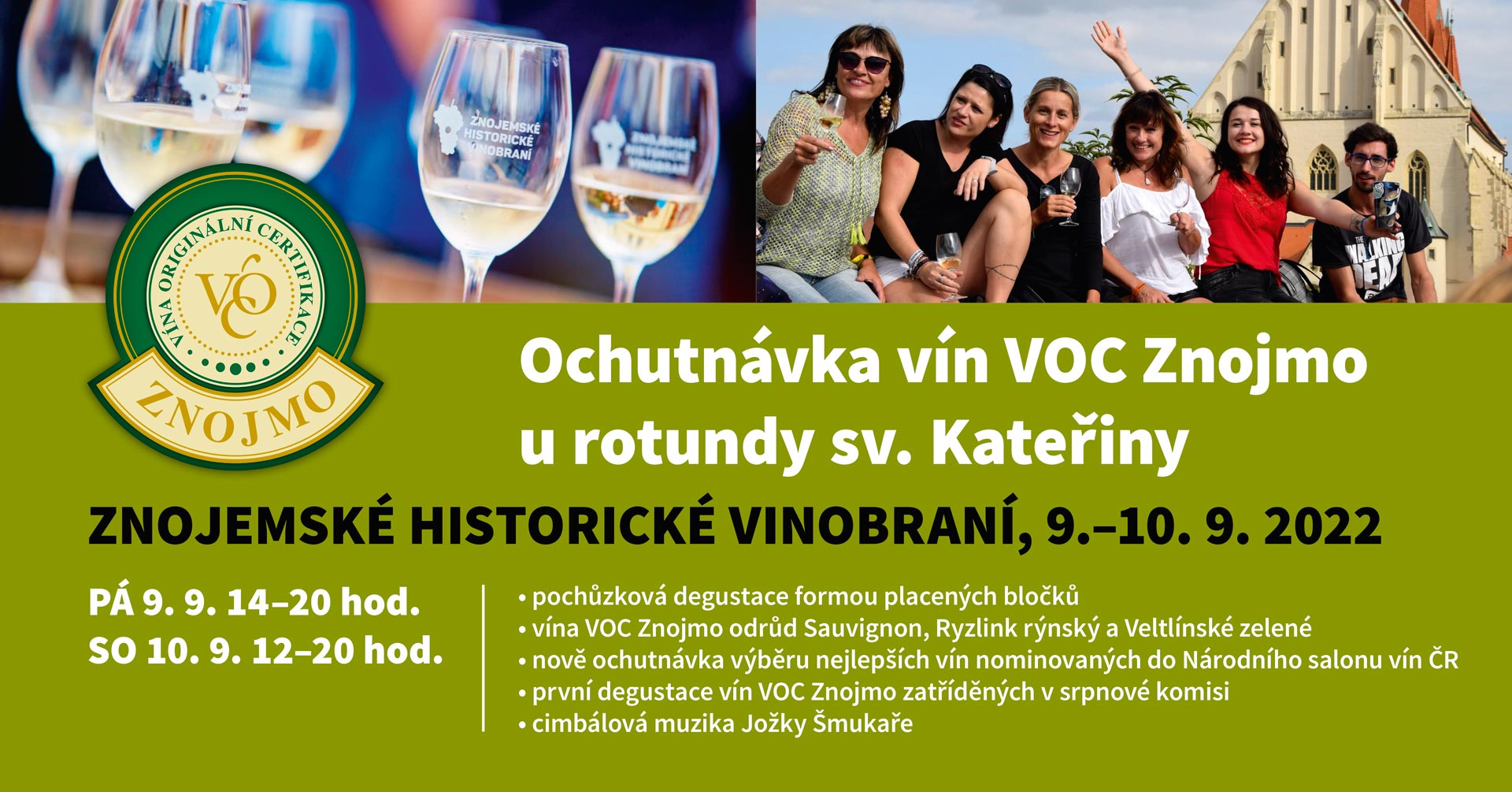 Vinobraní s víny VOC Znojmo