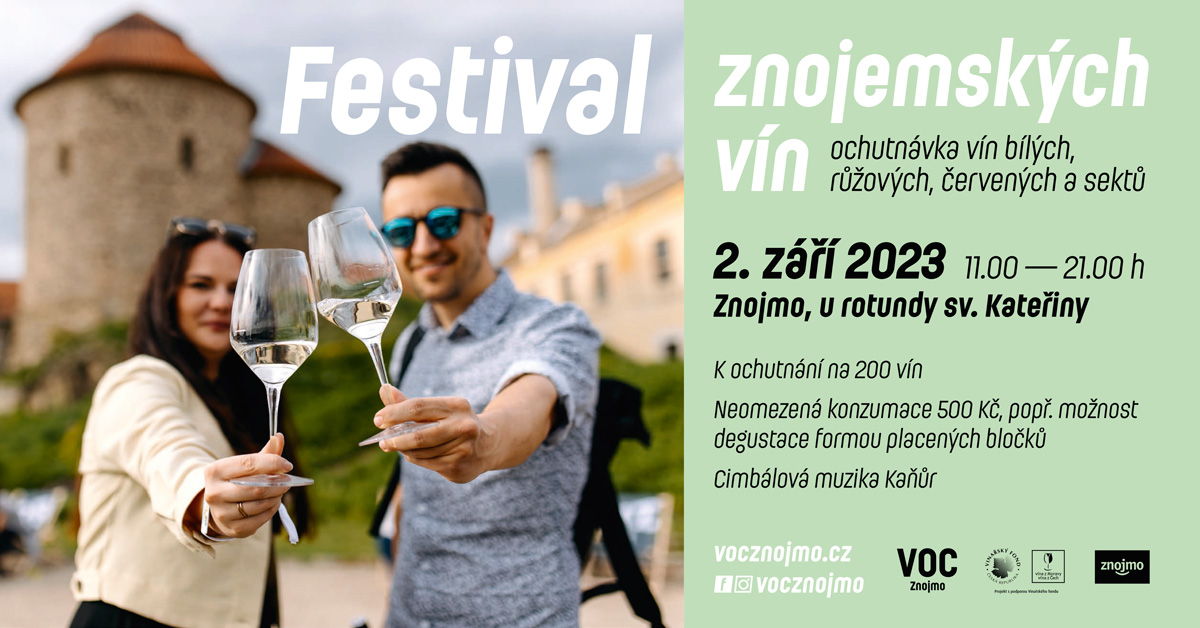 Aktualita: Festival Znojemských vín 2.9.2023