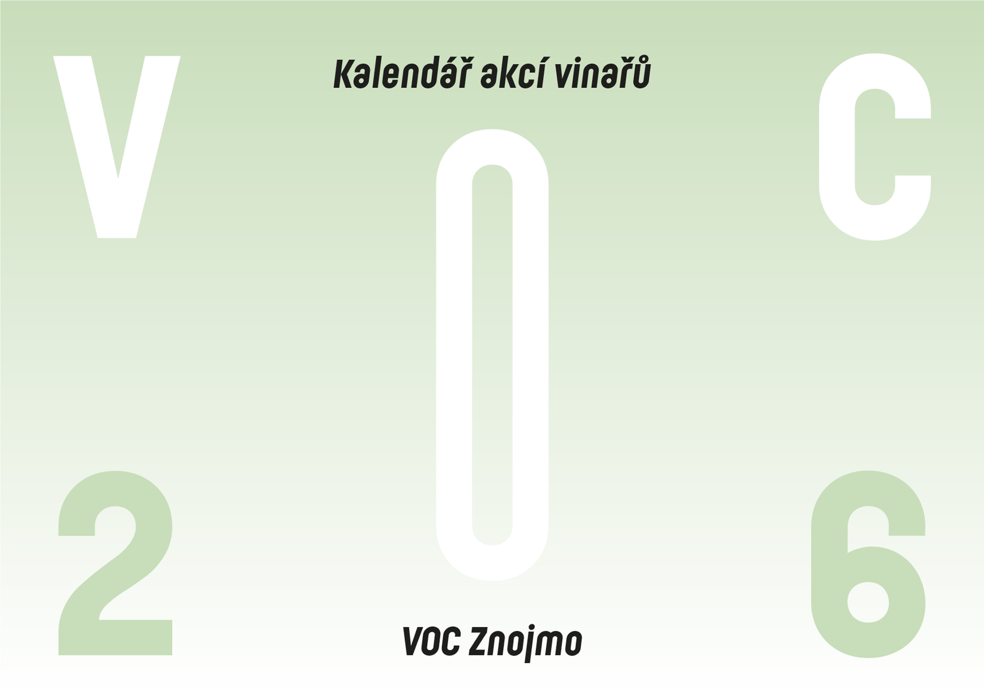 Za vínem s novým Kalendářem akcí VOC Znojmo