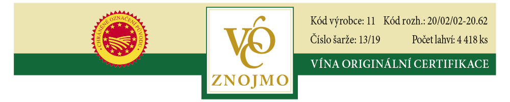 Značení vín VOC Znojmo